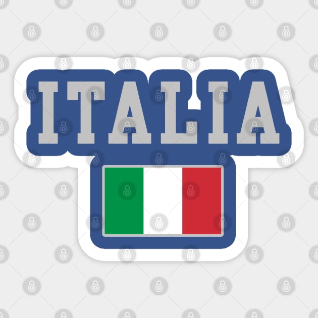Italia Flag Italian Italy Family Heritage Sticker by E